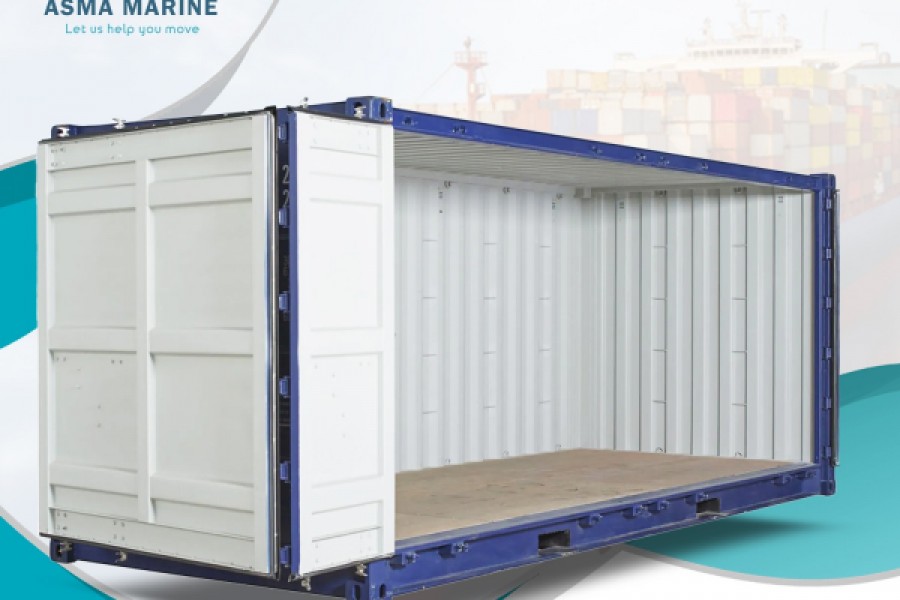 Open Side Storage Container